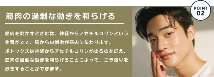 ボトックス注射のポイント