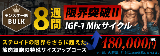 限界突破 IGF-1 Mixサイクル