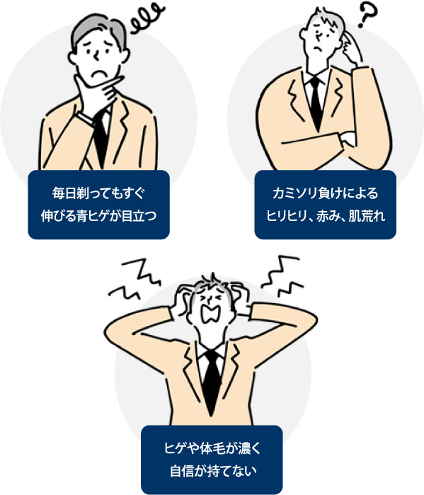 医療脱毛・こんなお悩みありませんか？