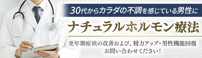 ナチュラルホルモン療法