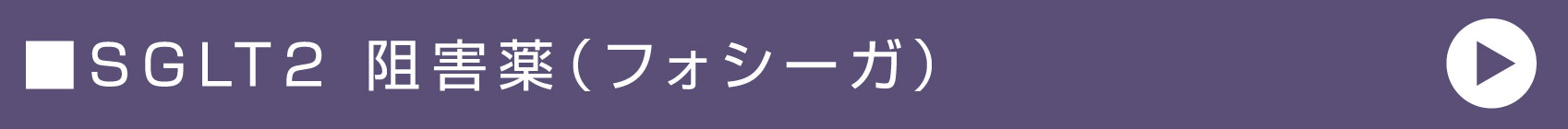 SGLT2 阻害薬（フォシーガ）